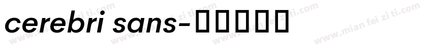 cerebri sans字体转换